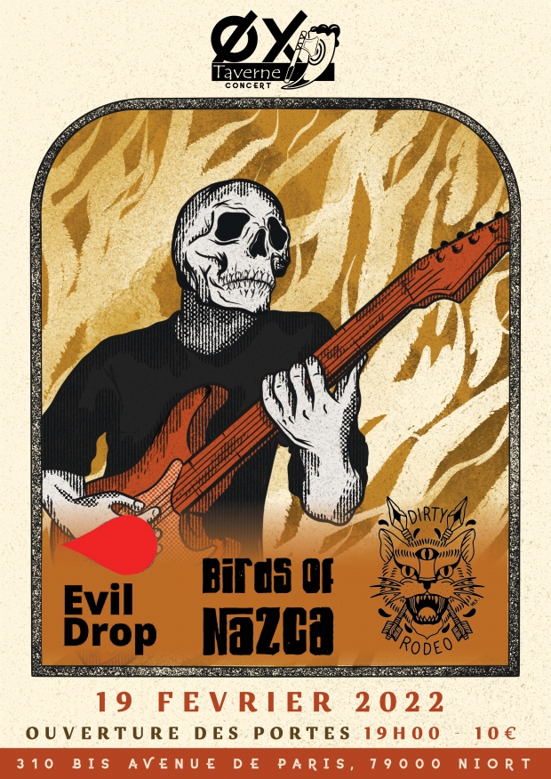 Dirty Rodeo + Evil Drop + Birds Of Nazca